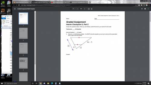 I need someone to solve for x and explain their steps, please!