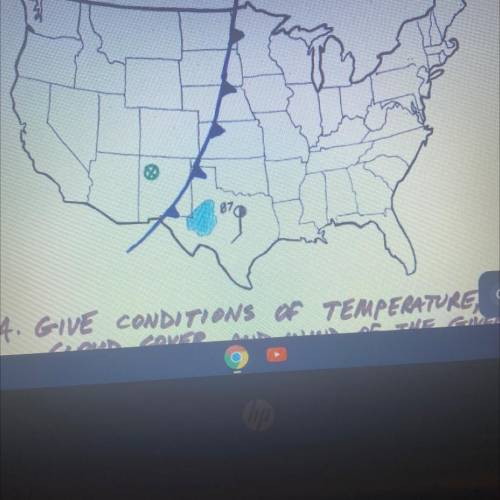 I need help AS FAST AS POSSIBLE……WHAT 2 air masses makes this front?THIS IS Science