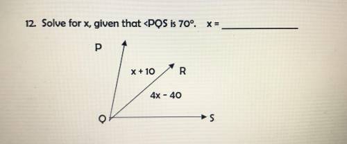 Geometry: How do I do this?
“Solve for x, given that