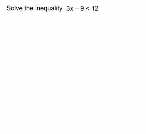 Help please Solve the inequality as shown in the picture