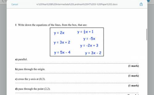 Can you do c and d pla