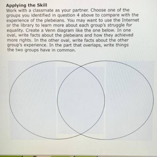 PLEASE ANSWER

Work with your classmate as a partner. Choose one of the groups you identified in q