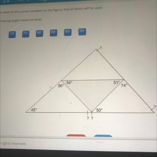 Find the missing measurements