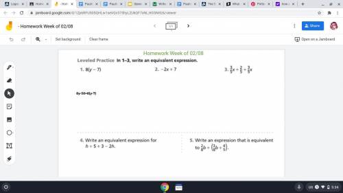 Hey everyone can you help me with 2,3,4,5 and I did 1 already those 2,3,4,5 is hard for me plz LOL.