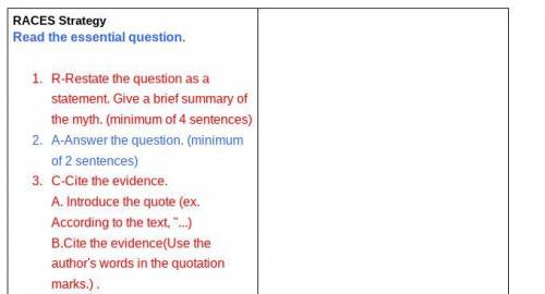 PLEASE give answers use races stratigy plz giving brainlist and 40 points