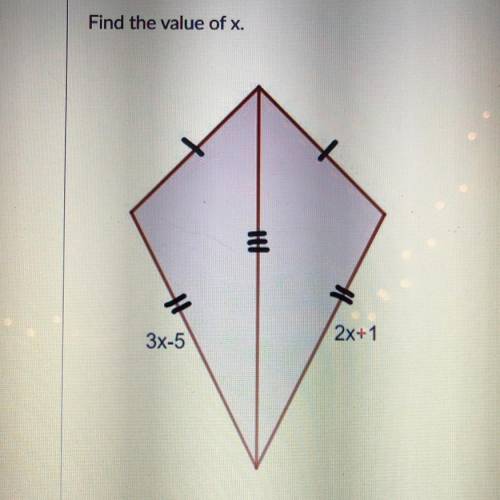 I got the answer of 30 but it turned out to be wrong. It says find the value of X, and is a geometr