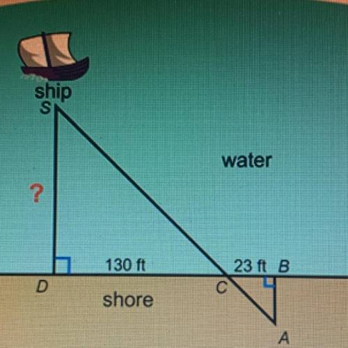 15 pts + brainliest when ready

Gilligan sees a ship coming close to the shore he's standing on. H