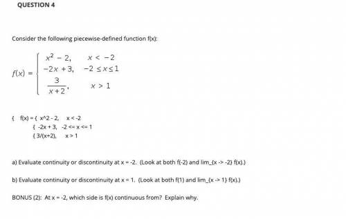 This is calculus work so if someone knows how to do calculus please send me the answer.