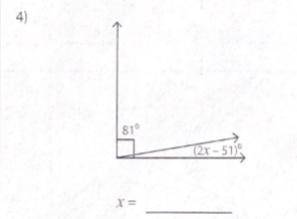 Find the value of x.