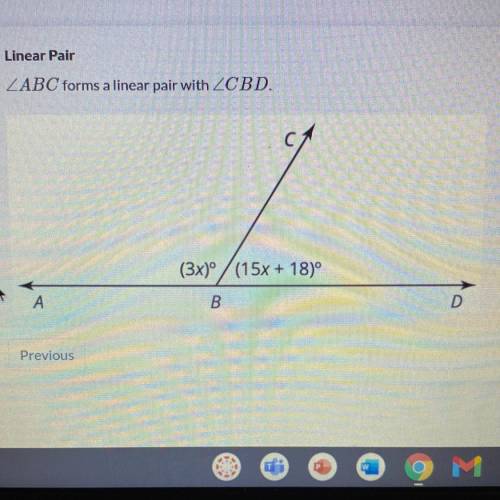 1) what is the value of x ?

2) what is the measure of angle ABC
3) what is the measure of angle C