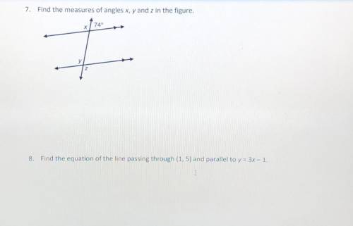 Please help me with these two questions!! show work too!