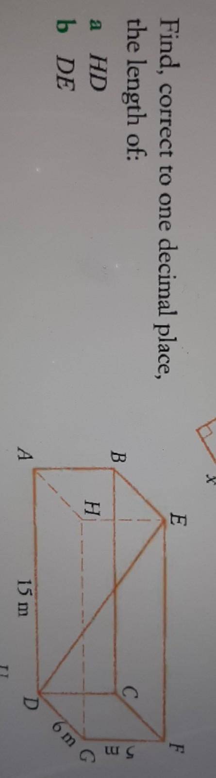 Solve using Pythagoras Theorem (please)
