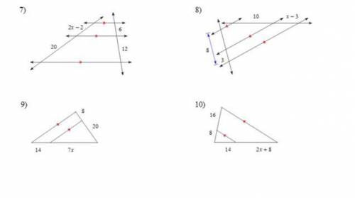 SOMEONE PLEASE HELP ME ON THIS YOU HAVE TO SOLVE FOR X ON THESE QUESTIONS