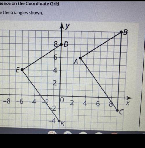 What is the length of AC, ED, DK, &’ EK?

sorry there’s so many!!
PRETTY PLEASE HELP ME THIS I