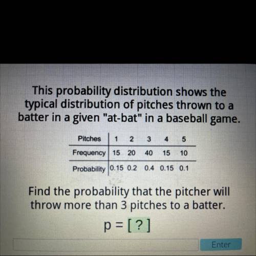 Find the probability that the pitcher will throw more than 3 pitches to a better