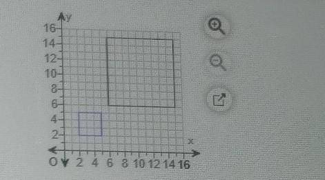 The scale factor of the dilation is what( simplify your answer into a faction.​