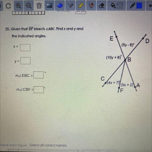 What is the answer to 25, I need the answers for all 4 boxes please?