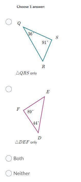 Please Help!
Which Triangles are similar and why?