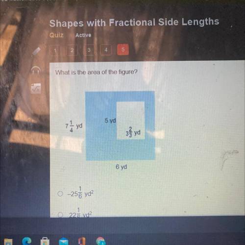 What is the area of the figure