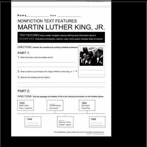 MARTIN LUTHER KING, JR. is famous for his role in the civil rights movement. He believed that every