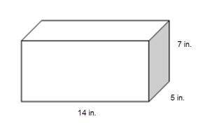 Use a net to find the surface area of the prism