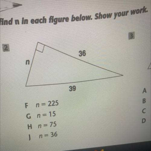 What is the solve for n ?