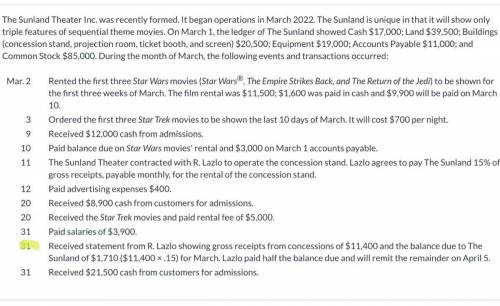 Accounting

I need help. Calculating the highlighted... I have the sales revenue ($1710) and need