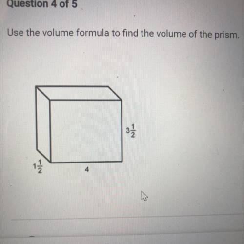 Use the volume formula to find the volume of the prism.

A. 21 cubic units
B. 27 cubic units
C. 42