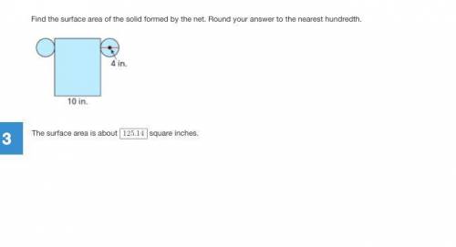 HELP! ASAP!!

Find the surface area of the solid formed by the net. Round your answer to the neare