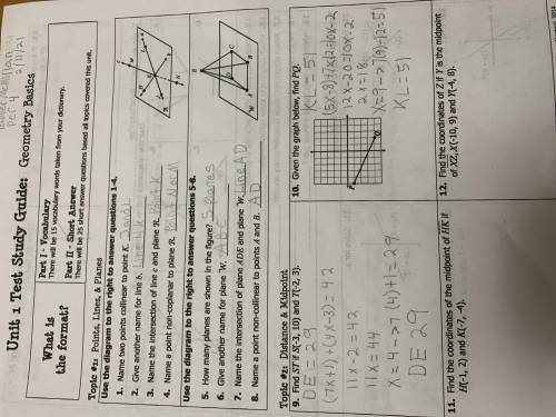 Hi can you please help me with #11, & 12? Please show all your work.
Thank you in advance