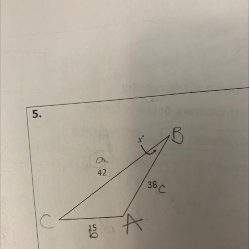 Did I label this triangle correctly?