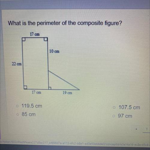 Plzzzzz help! 
What is the perimeter of the composite figure?