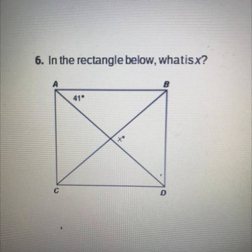 In the rectangle below what is X?