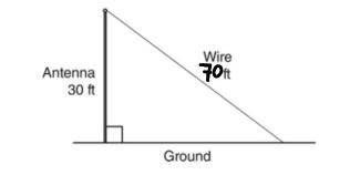 A communications company is building a 30-foot antenna to carry cell phone transmissions. As shown