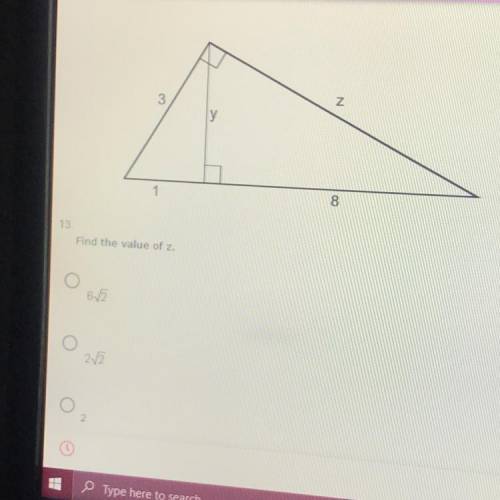 Find the value of z.