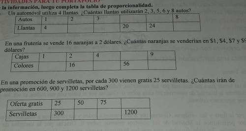 -Un automóvil utiliza cuatro llantas ¿Cuántas llantas se utilizarán 23 10 56 y 8 autos?

-En una f