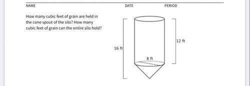 CVT TATT

21/24 -
A grain silo has a cone shaped spout on the bottom in order to regulate the flow