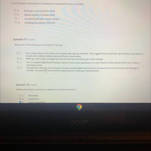 ASAP plss help me question 16 and 17 thank you