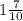 1\frac{7}{10}