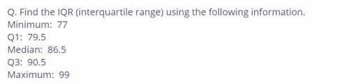 Please look at the photo to see the question

answer choices:
a. 86.5
b. 90.5
c. 22
d.11