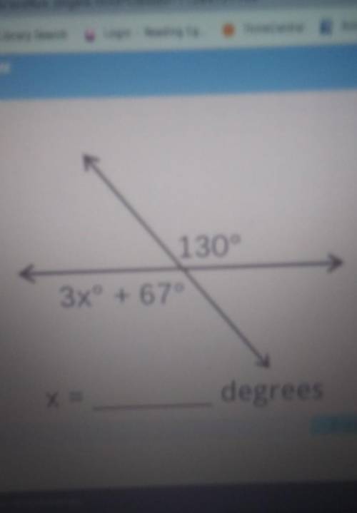 130 3x + 67 degreesplease please please please please please please help​