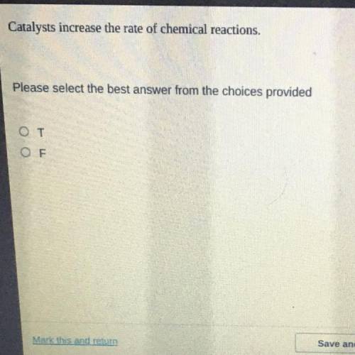 Catalyst increase the rate of chemical reactions.