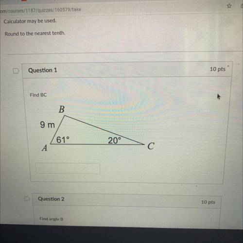 Find BC please help!