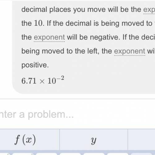 Which of the following gives the value of

the expression below written in scientific
notation?
(9.