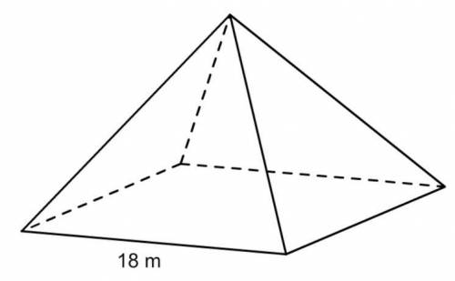 Find the S.A. of the pyramid,

The lateral face of this square pyramid are all equilateral triangl
