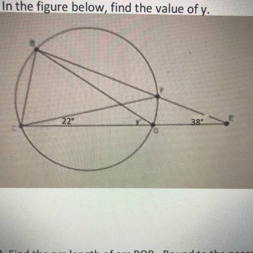 Find the Value of Y?