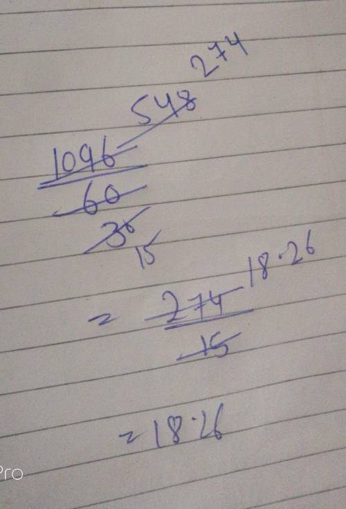 A student said, “To find the value of 109.2÷6, I can divide 1,092 by 60.” Do you agree with this sta
