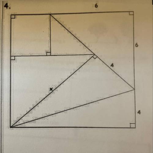 How can I find x using trigonometry?