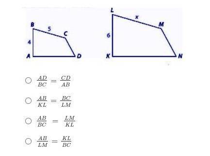 Which statement is true about similar polygons​