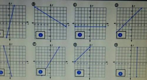 Write the equations of the graphs below. I will give 5 points if correct​